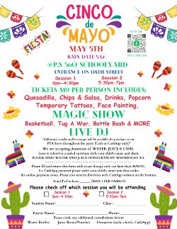 Cinco de Mayo Dance Flyer
